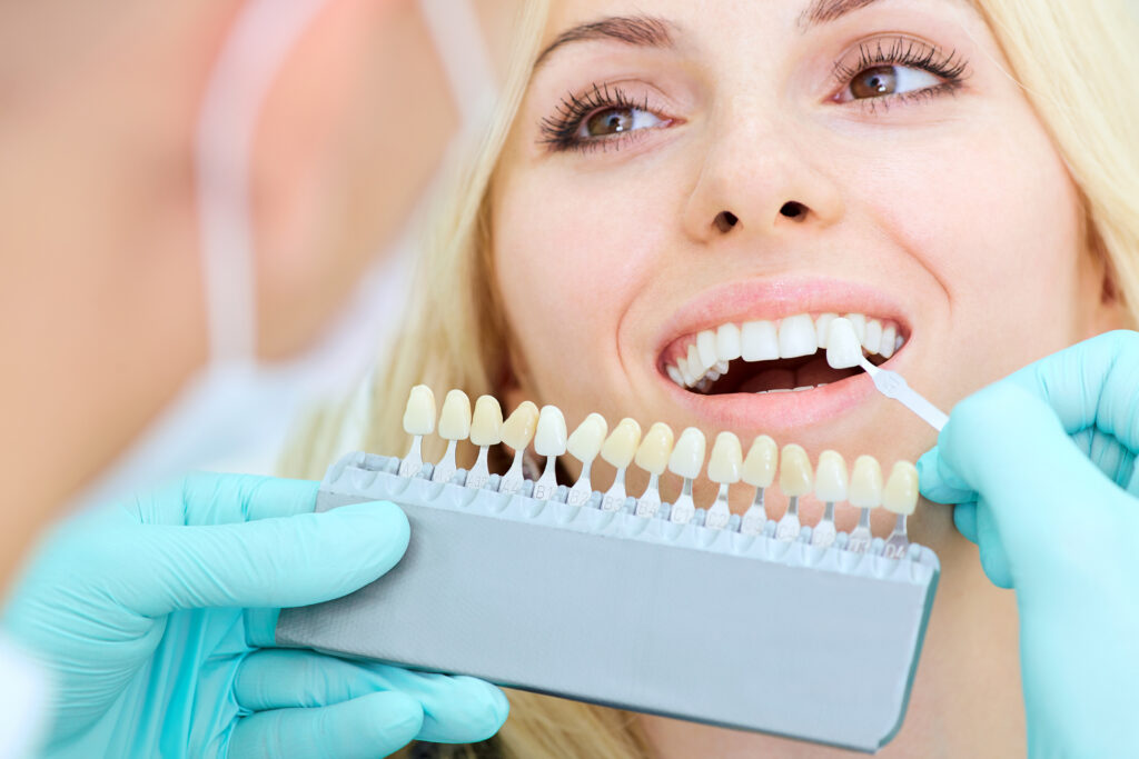 Closeup,Of,A,Girl,With,Beautiful,Smile,At,The,Dentist.